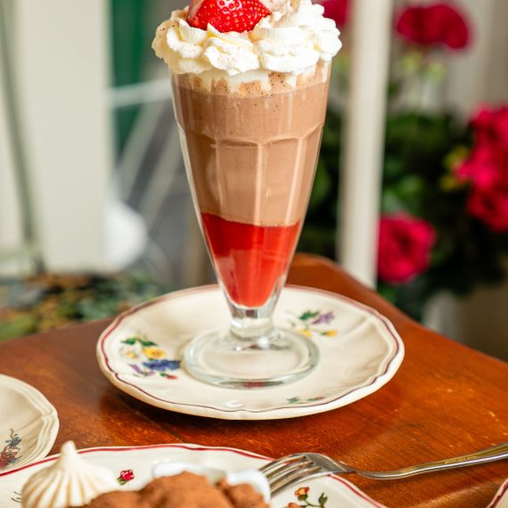 Chocolat noir et fraise